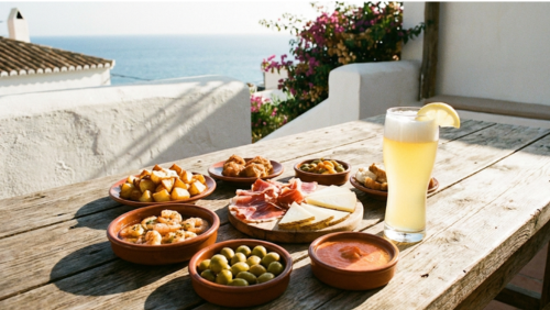 スペインタパス盛り合わせとクララのセット