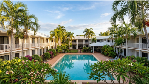 ケープヨーク西海岸ウィーパにあるウェイパ・モーテル・リゾートの外観